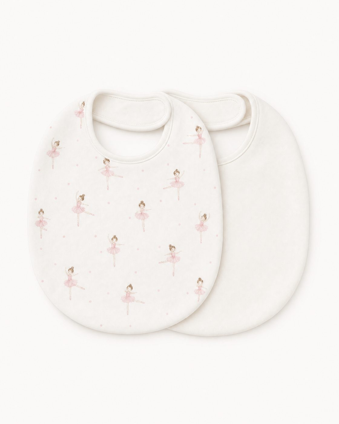 Little Ballerina Bib 2-Pack
