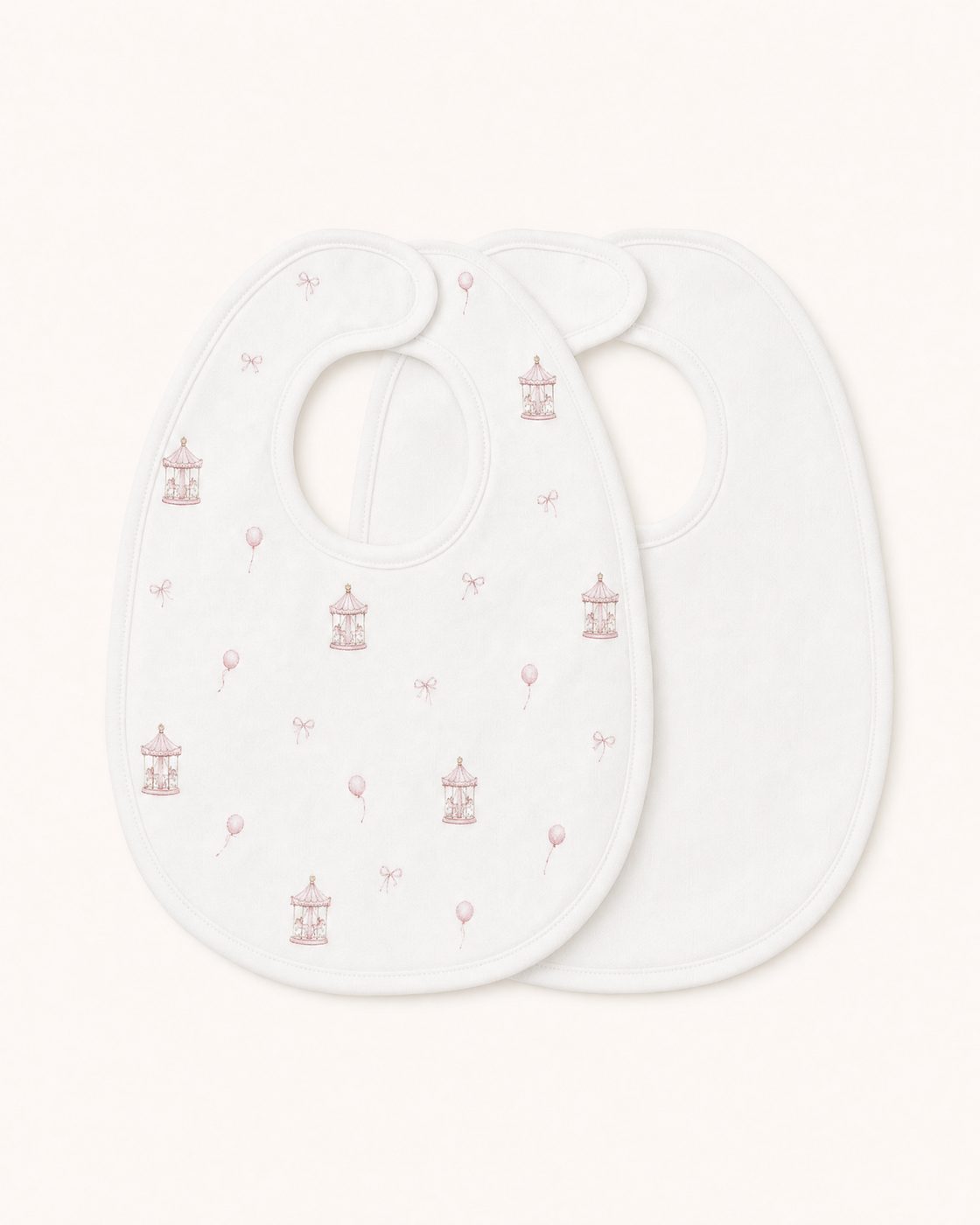 Merry-Go-Round Bib 2-Pack