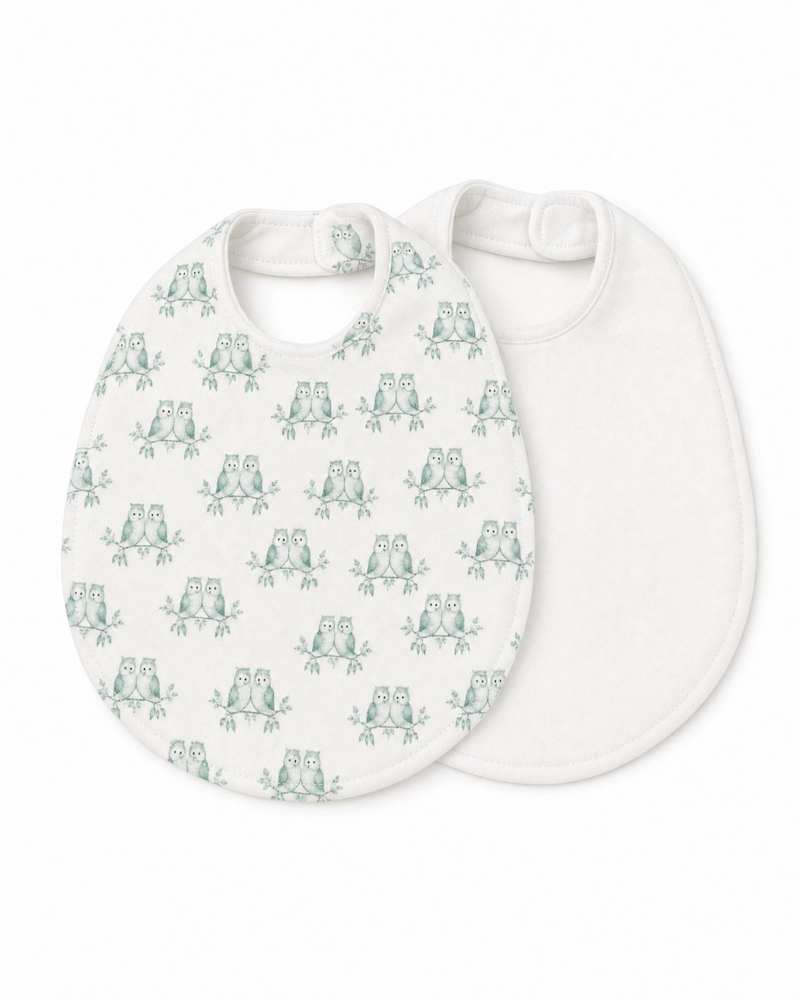 Little Owl Bib 2-Pack