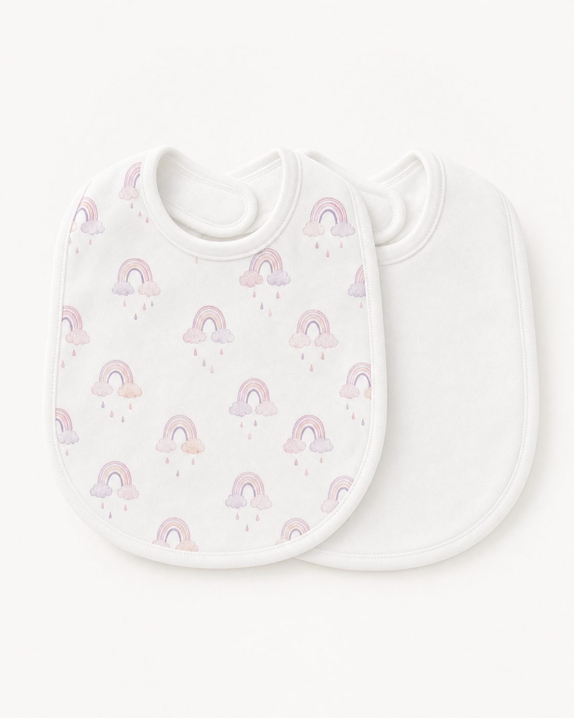 Rainbow Skies Bib 2-Pack
