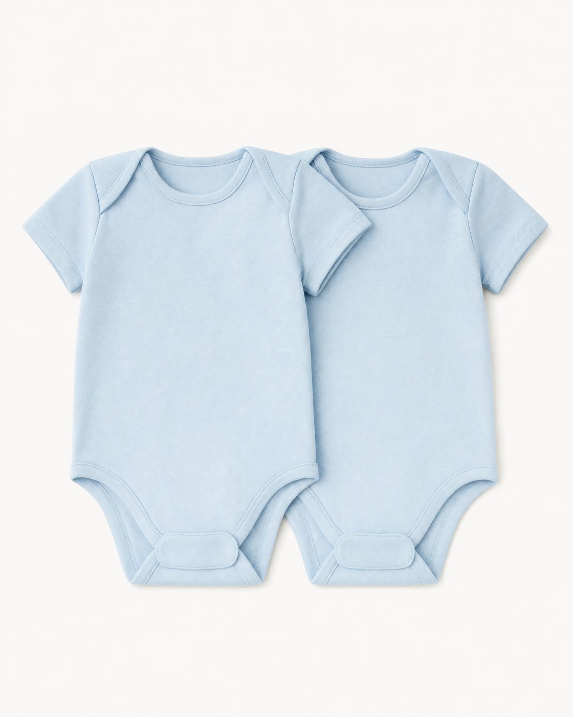 Bodysuit 2-Pack, Sky Blue